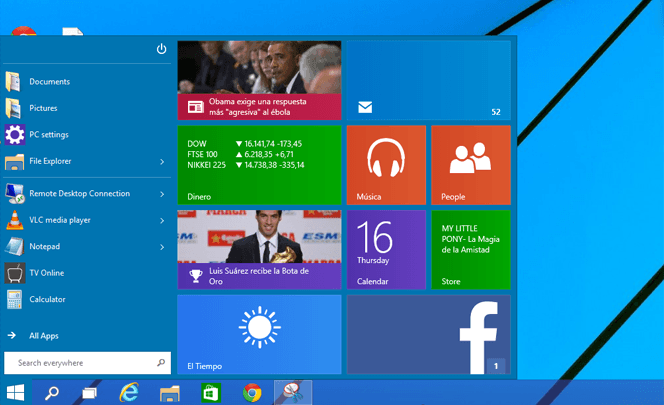 Análisis Windows 10 Technical Preview