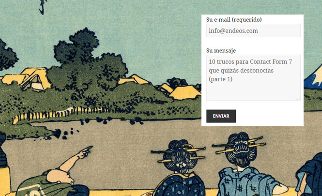 10 trucos para Contact Form 7 - Parte 1