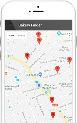 App bakery finder
